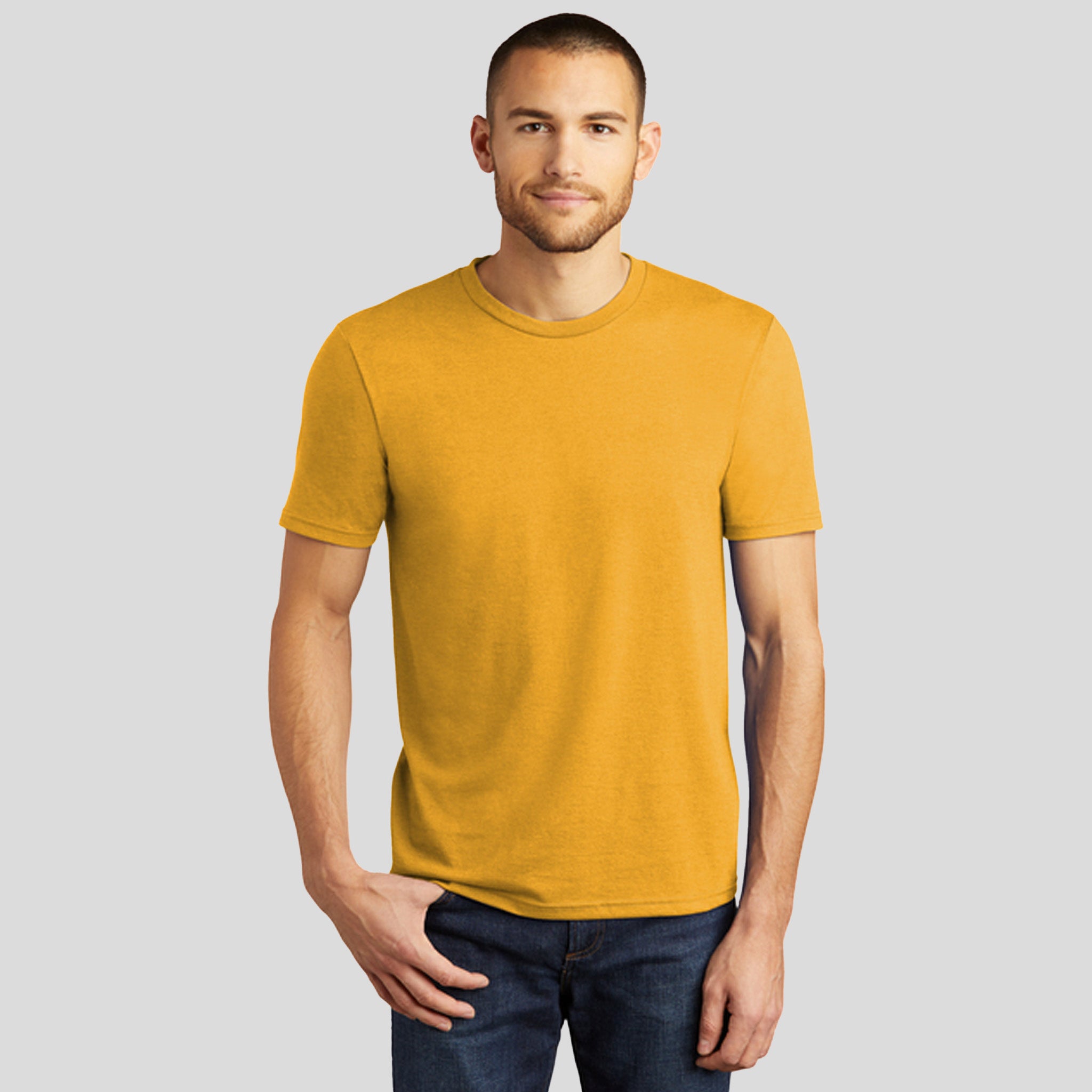Perfect Tri® Tee | Ochre Yellow Heather