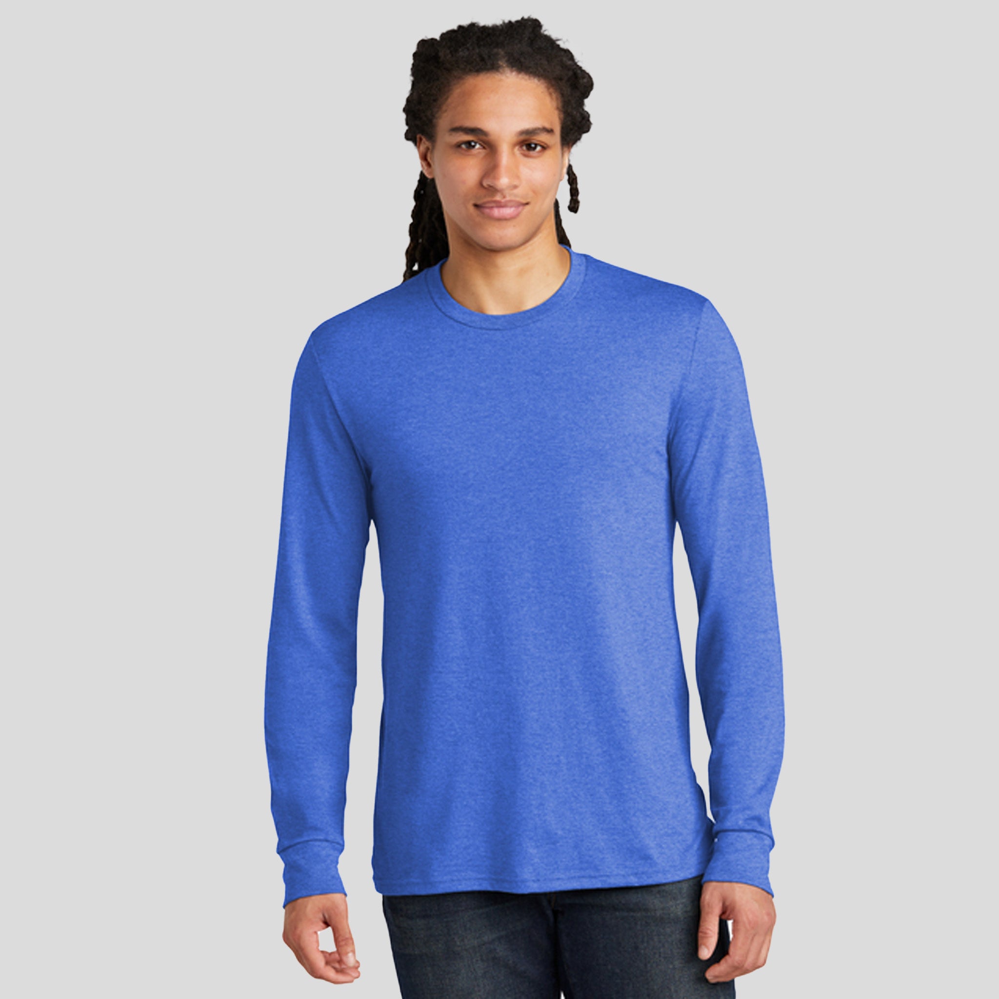 Perfect Tri® Long Sleeve Tee | Royal Frost