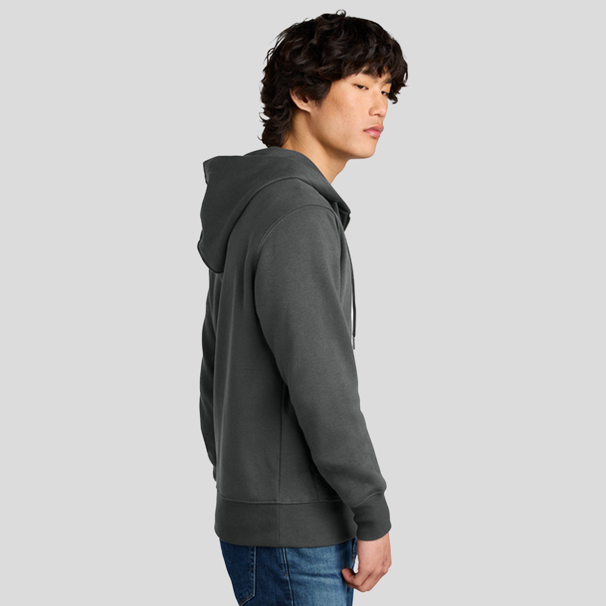 Perfect Weight® Fleece Full-Zip Hoodie | Charcoal