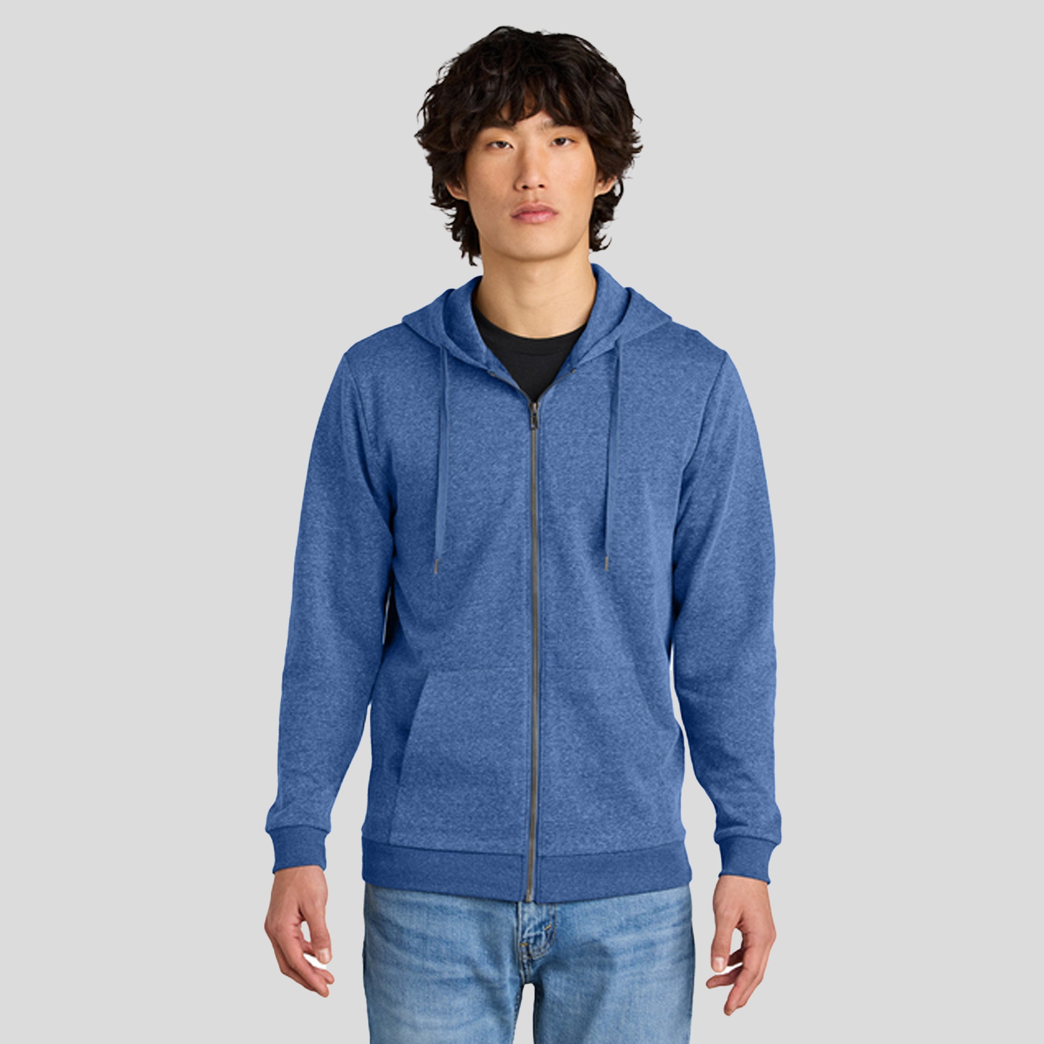 Perfect Tri® Fleece Full-Zip Hoodie | Royal Frost