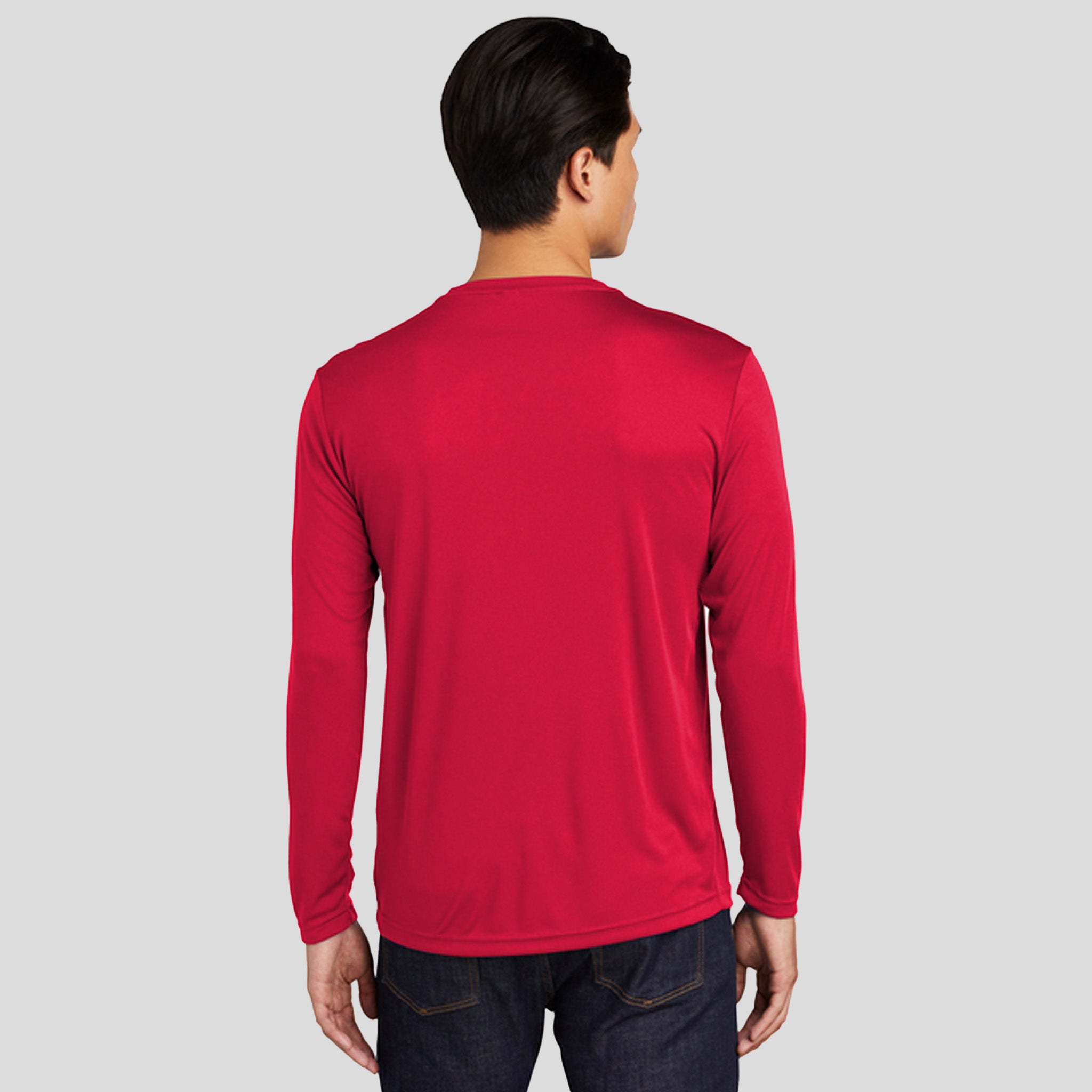 Tall Long Sleeve PosiCharge® Competitor™ Tee | True Red