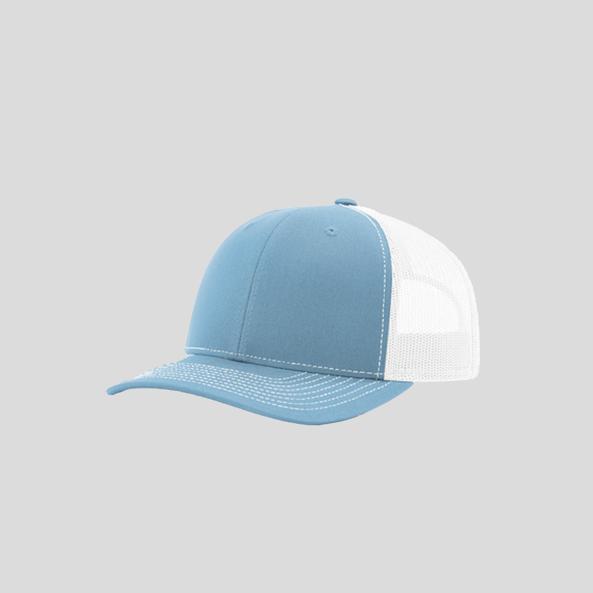 Richardson Trucker Cap | Columbia Blue/White