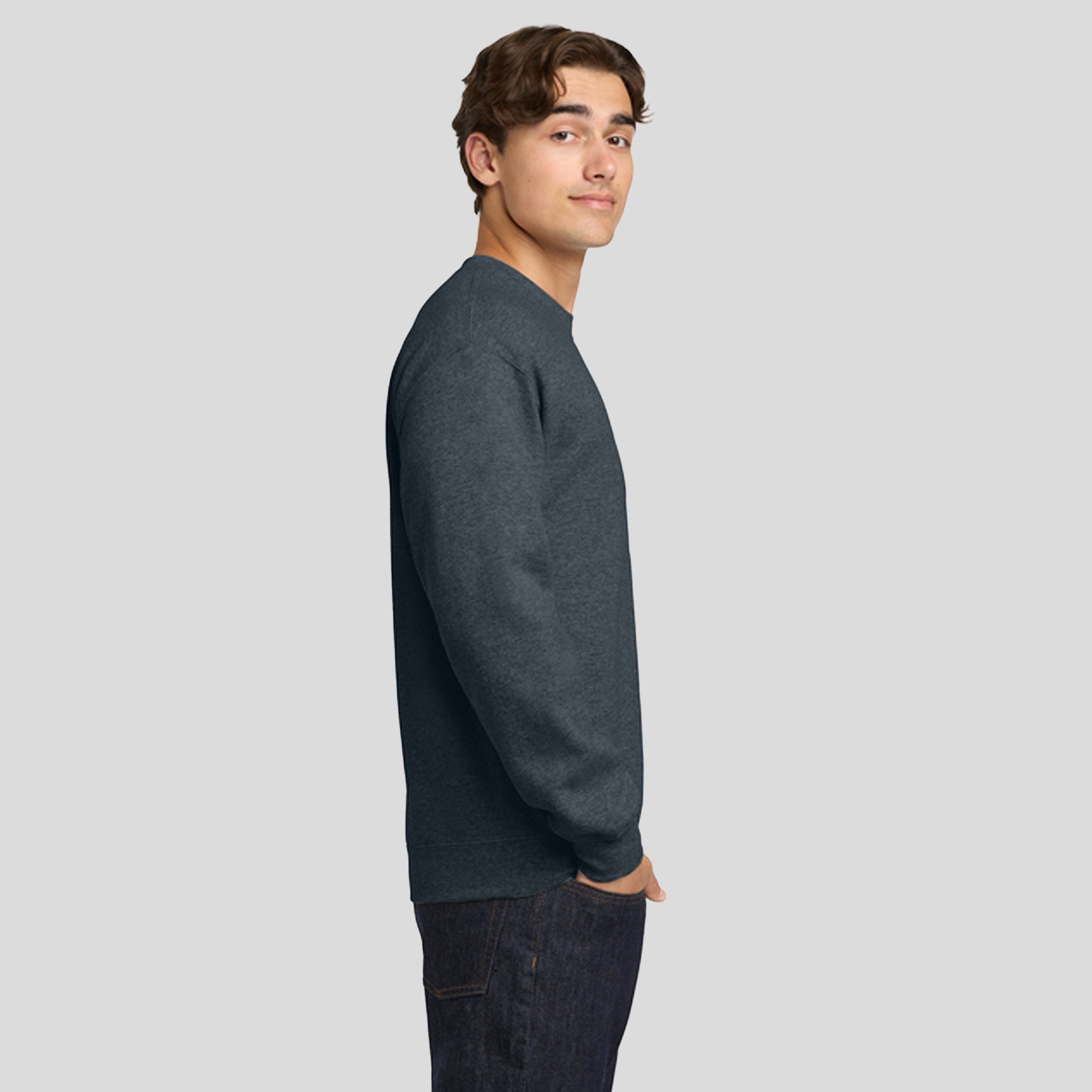 Heavy Blend™ Crewneck Sweatshirt | Dark Heather