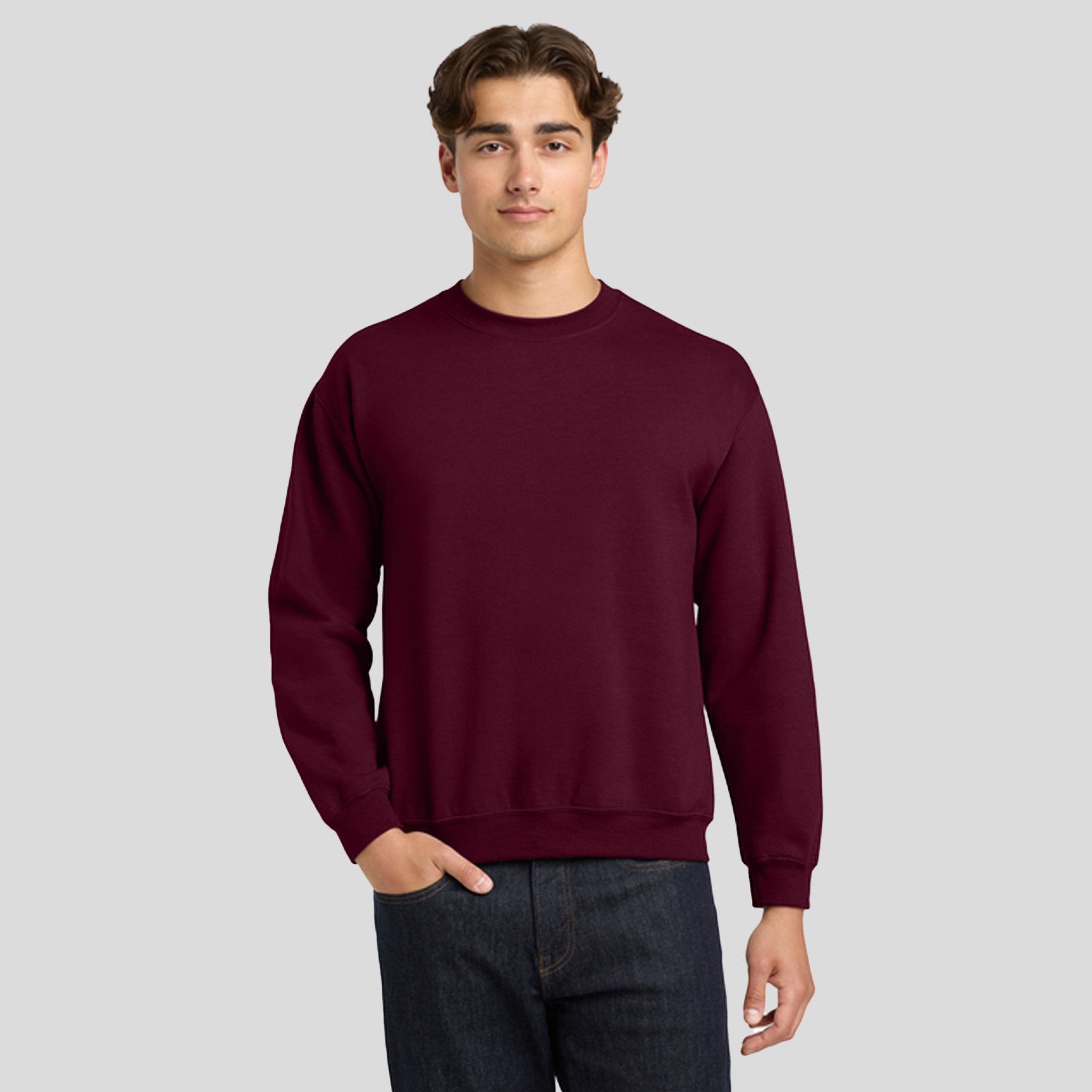 Heavy Blend™ Crewneck Sweatshirt | Maroon