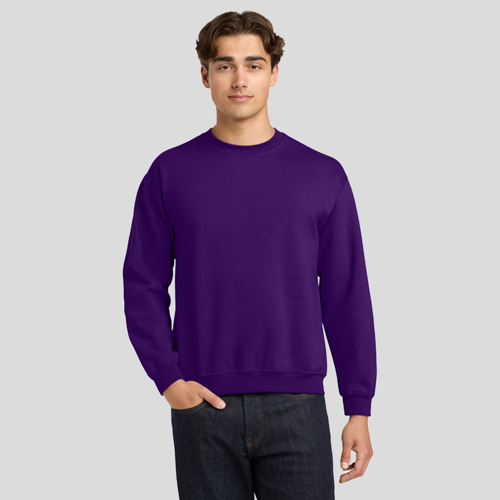 Heavy Blend™ Crewneck Sweatshirt | Purple