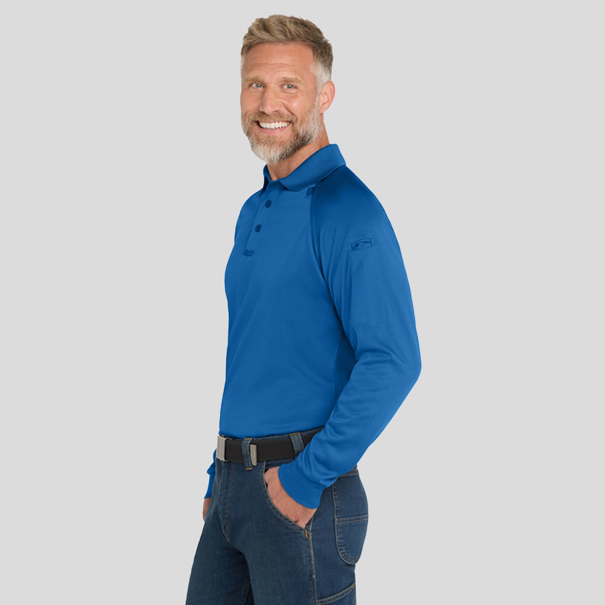 Select Long Sleeve Snag-Proof Tactical Polo | Royal