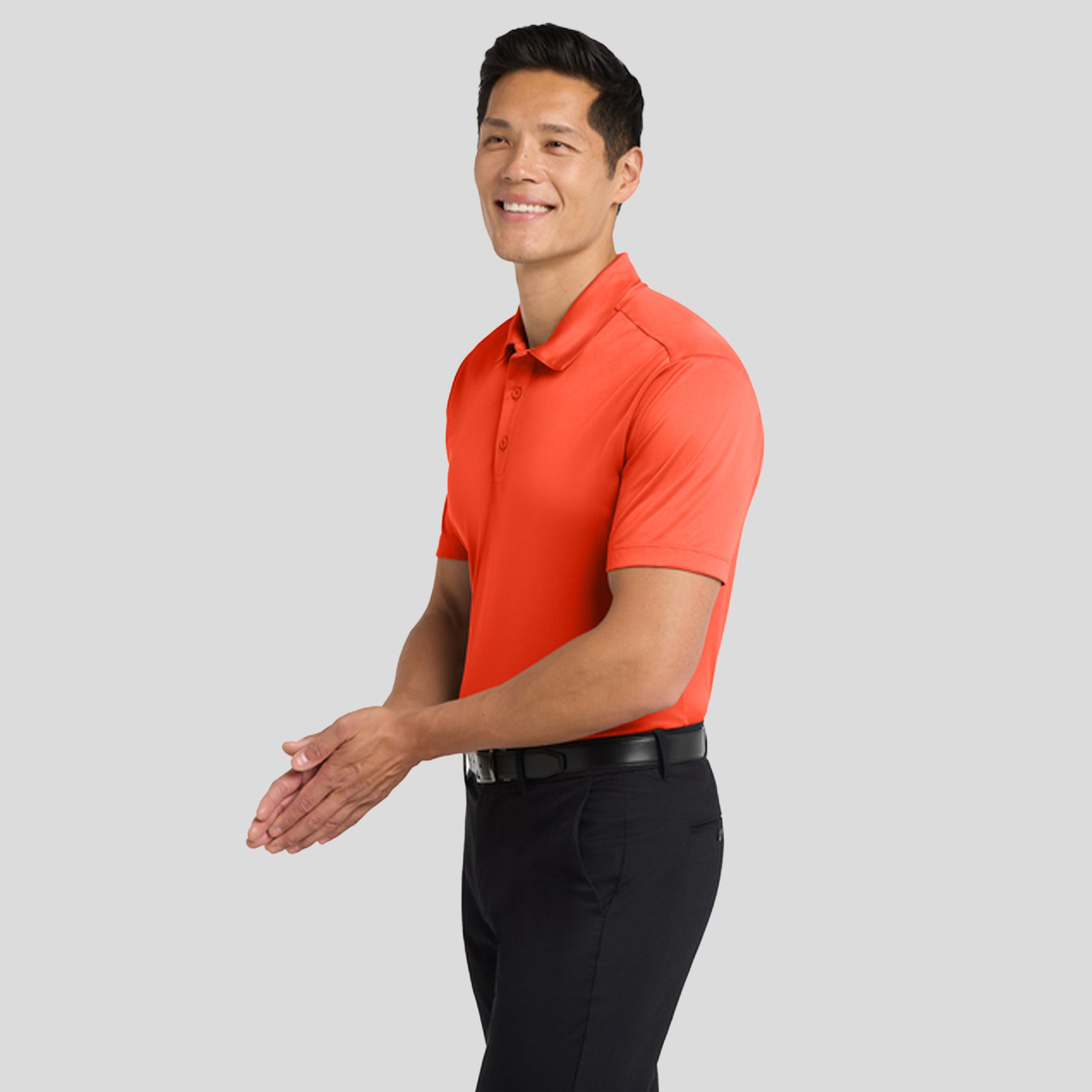 Men's Silk Touch™ Performance Polo | Neon Orange