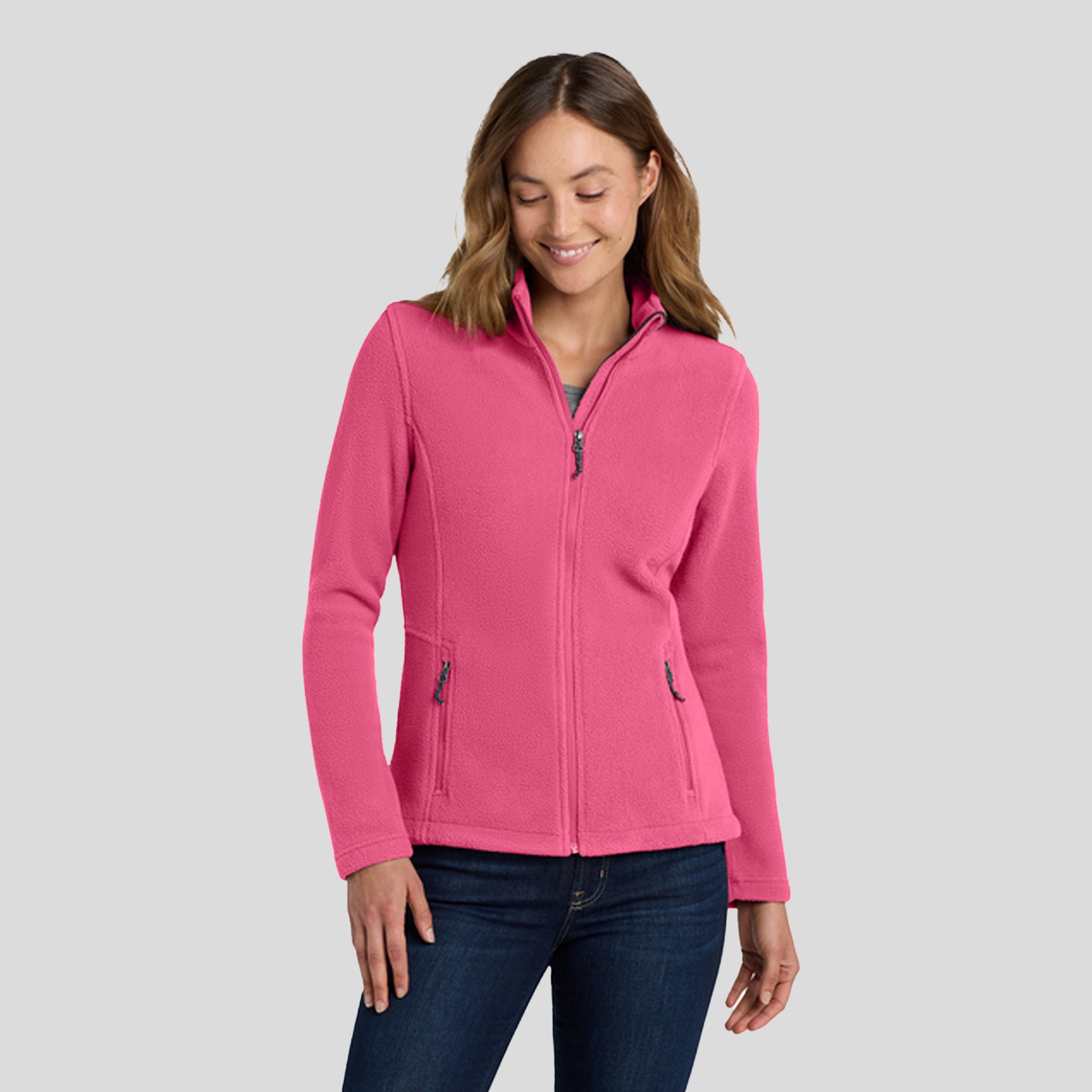 Women's Value Fleece Jacket | Pink Blossom