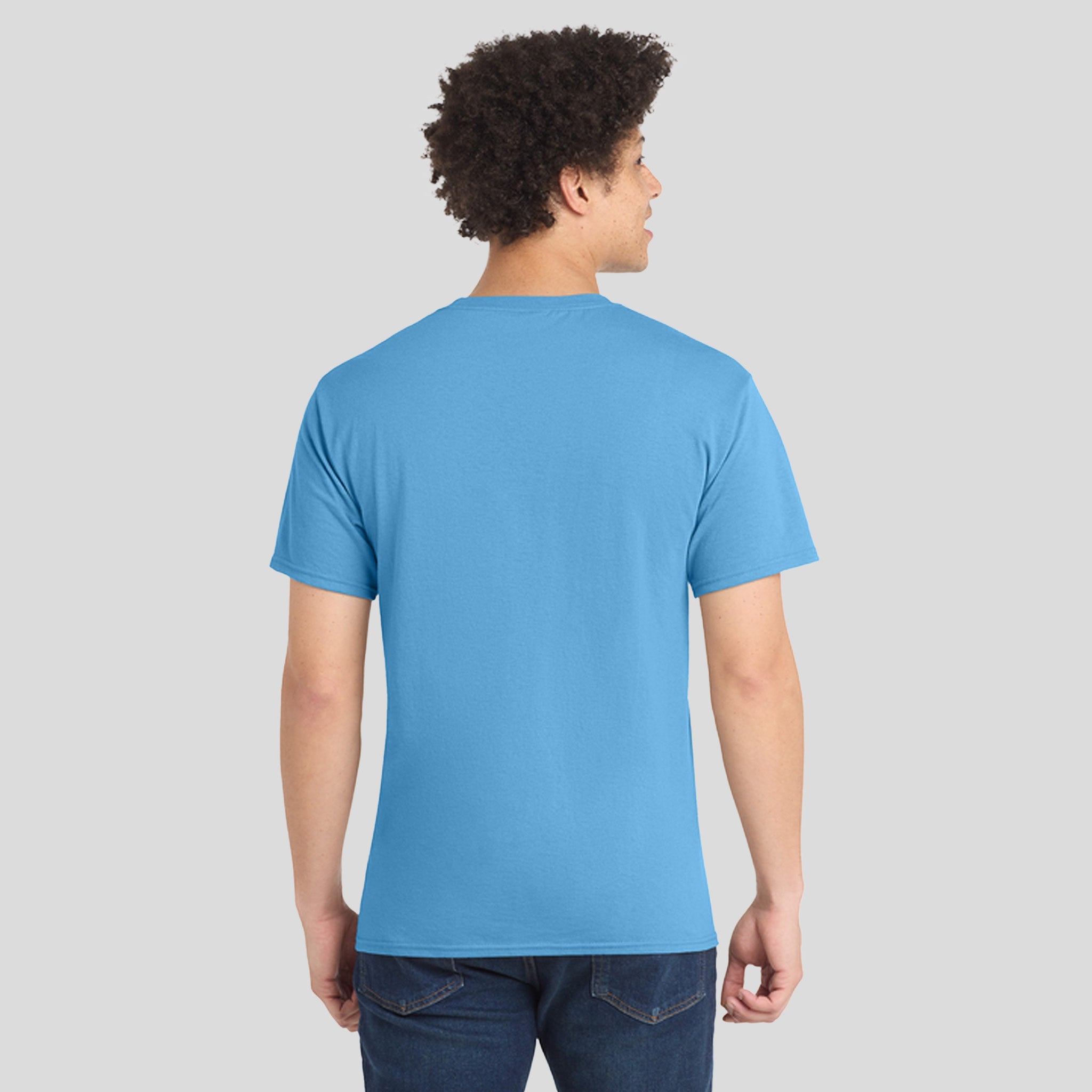 Tall Core Blend Tee | Aquatic Blue