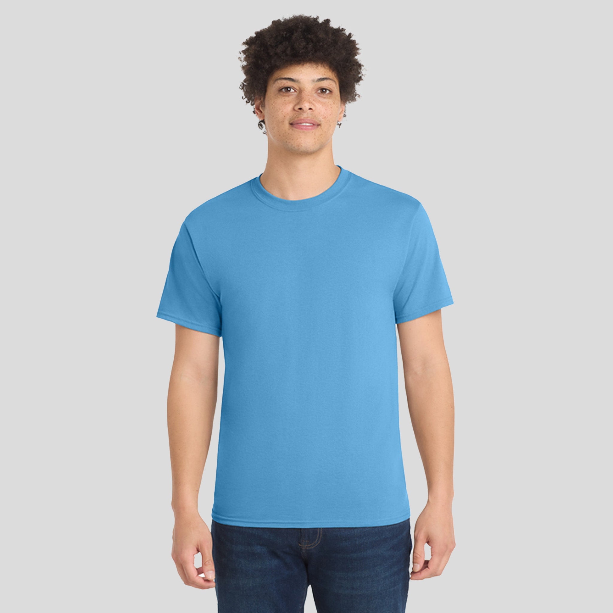 Tall Core Blend Tee | Aquatic Blue