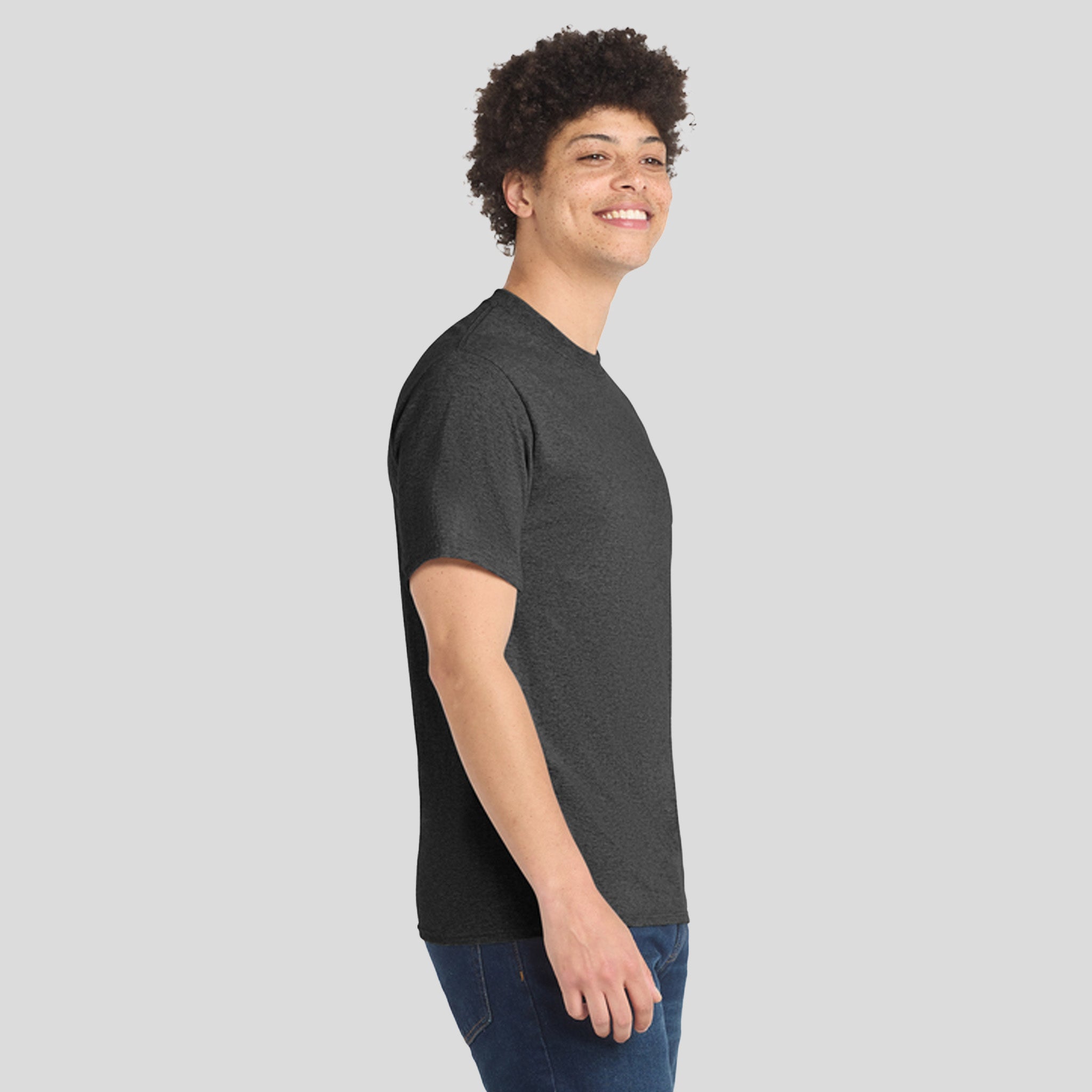 Tall Core Blend Tee | Dark Heather Grey