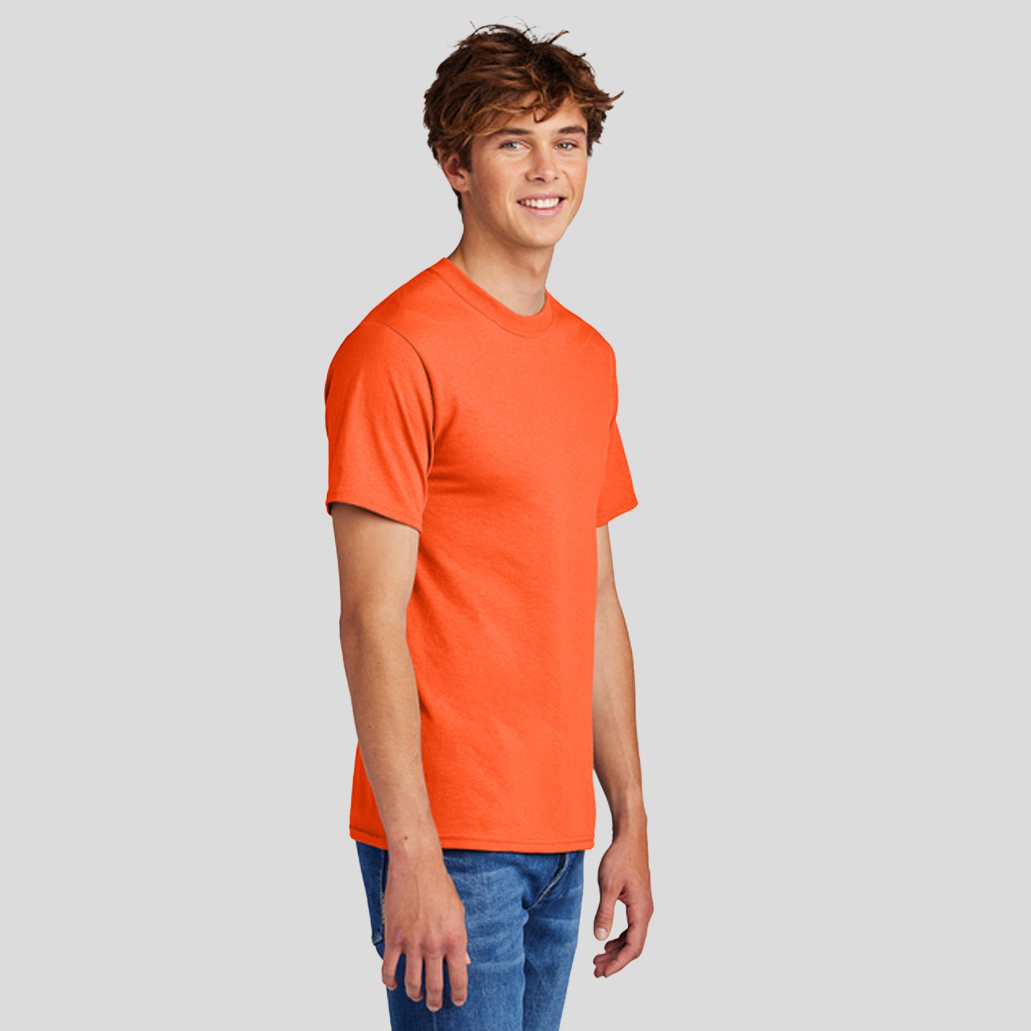 Core Blend Tee | Safety Orange