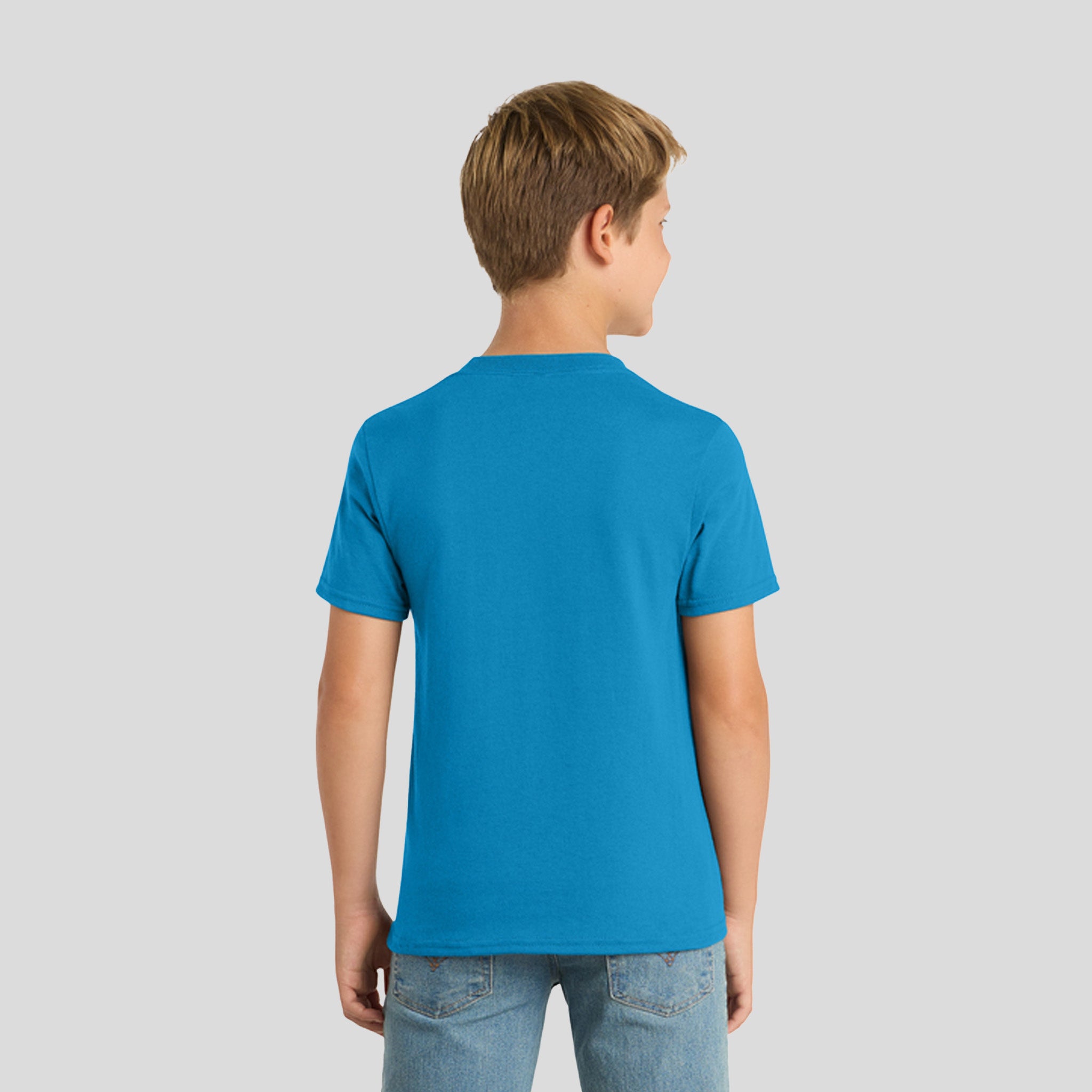 Youth Core Blend Tee | Sapphire