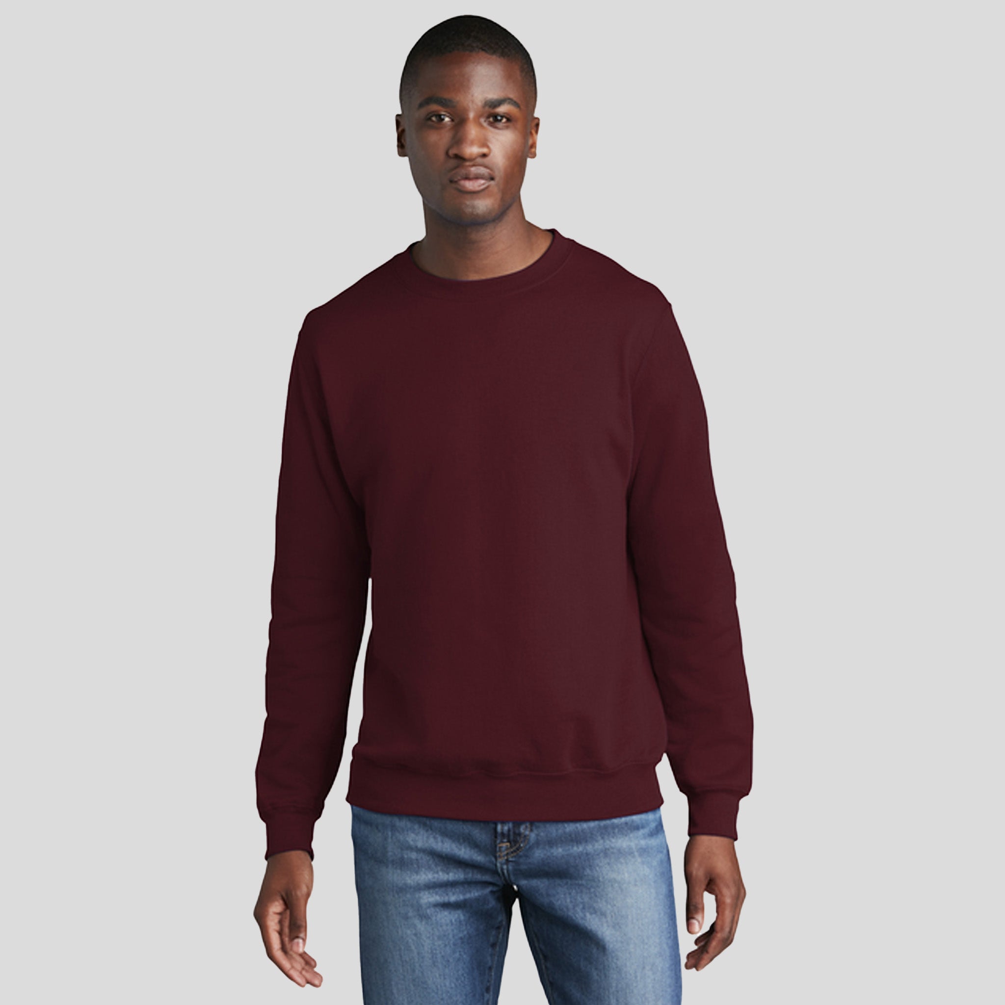 Core Fleece Crewneck Sweatshirt | Maroon