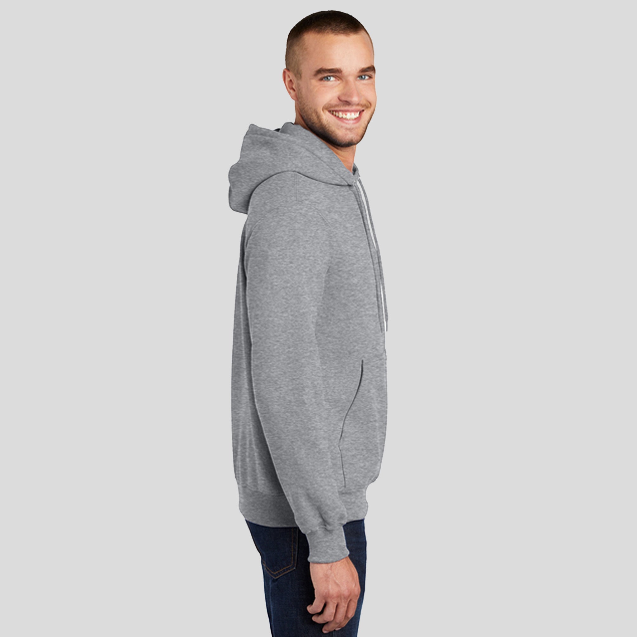 Core Fleece Pullover Hooded Sweatshirt | Athletic Heather