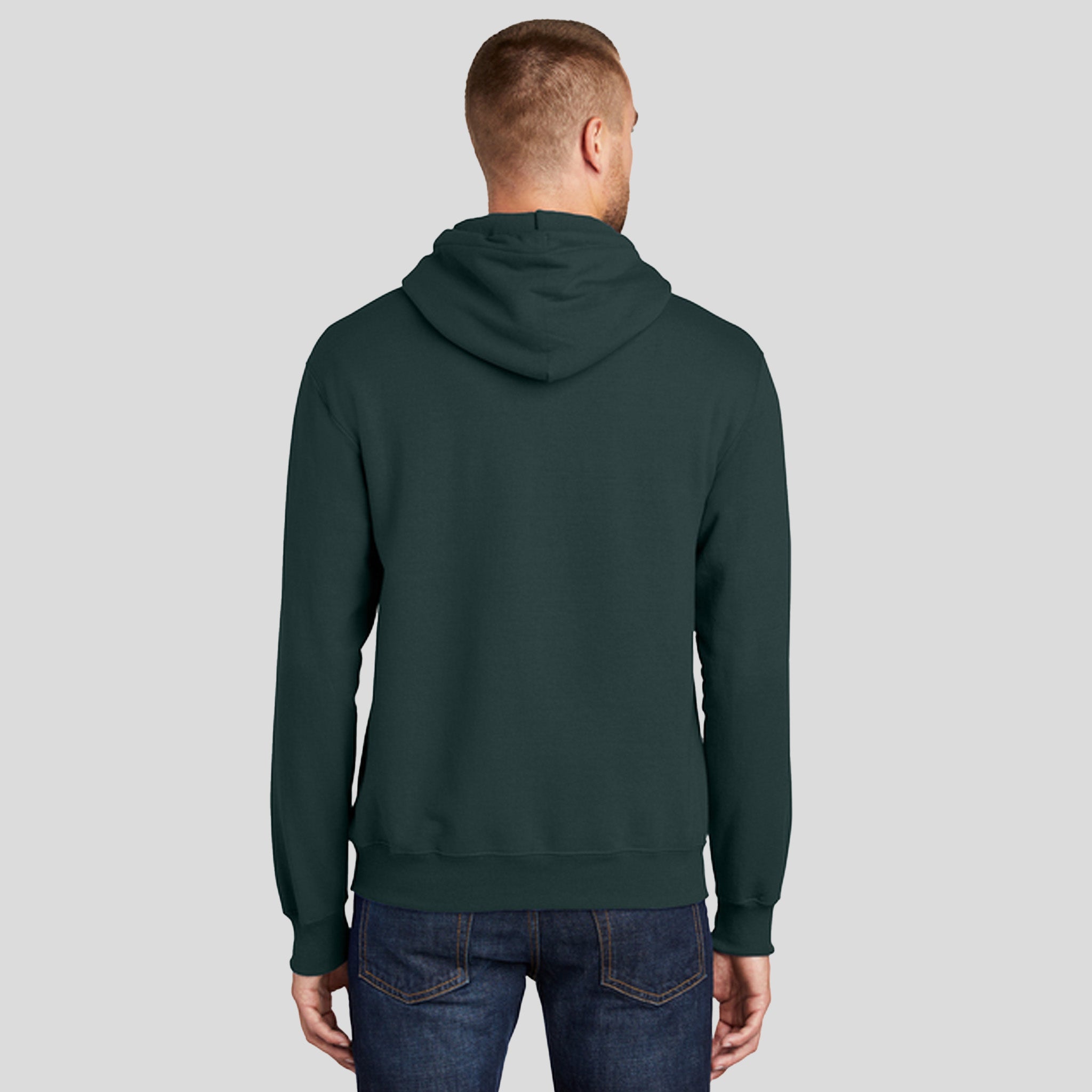 Core Fleece Pullover Hooded Sweatshirt | Dark Green