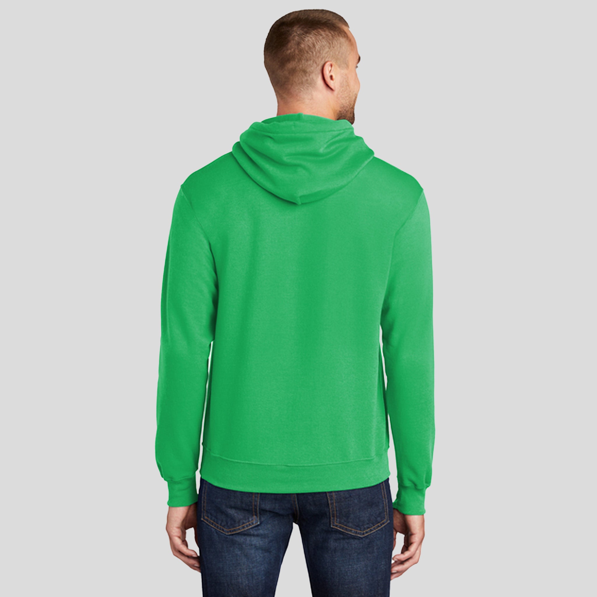 Core Fleece Pullover Hooded Sweatshirt | Clover Green