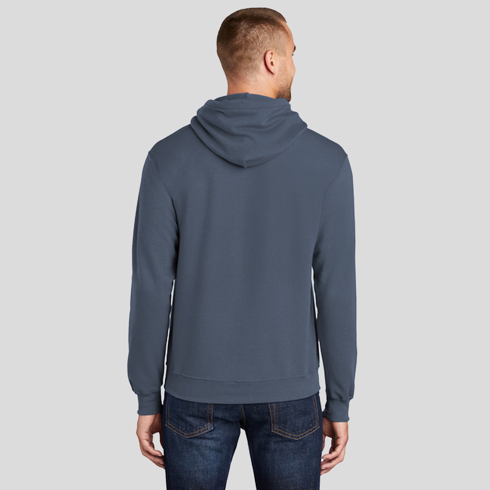 Core Fleece Pullover Hooded Sweatshirt | Steel Blue