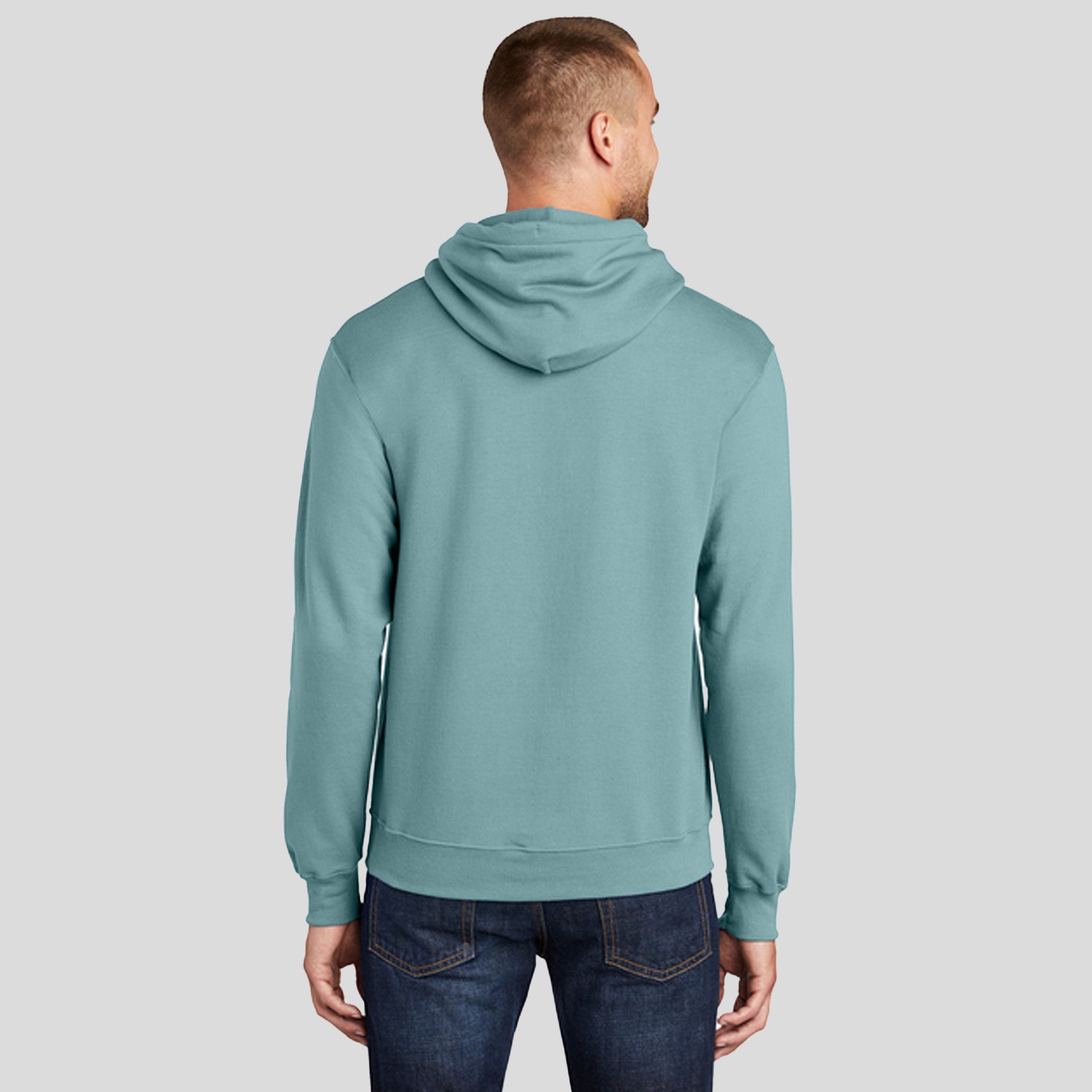 Core Fleece Pullover Hooded Sweatshirt | Stonewashed Blue