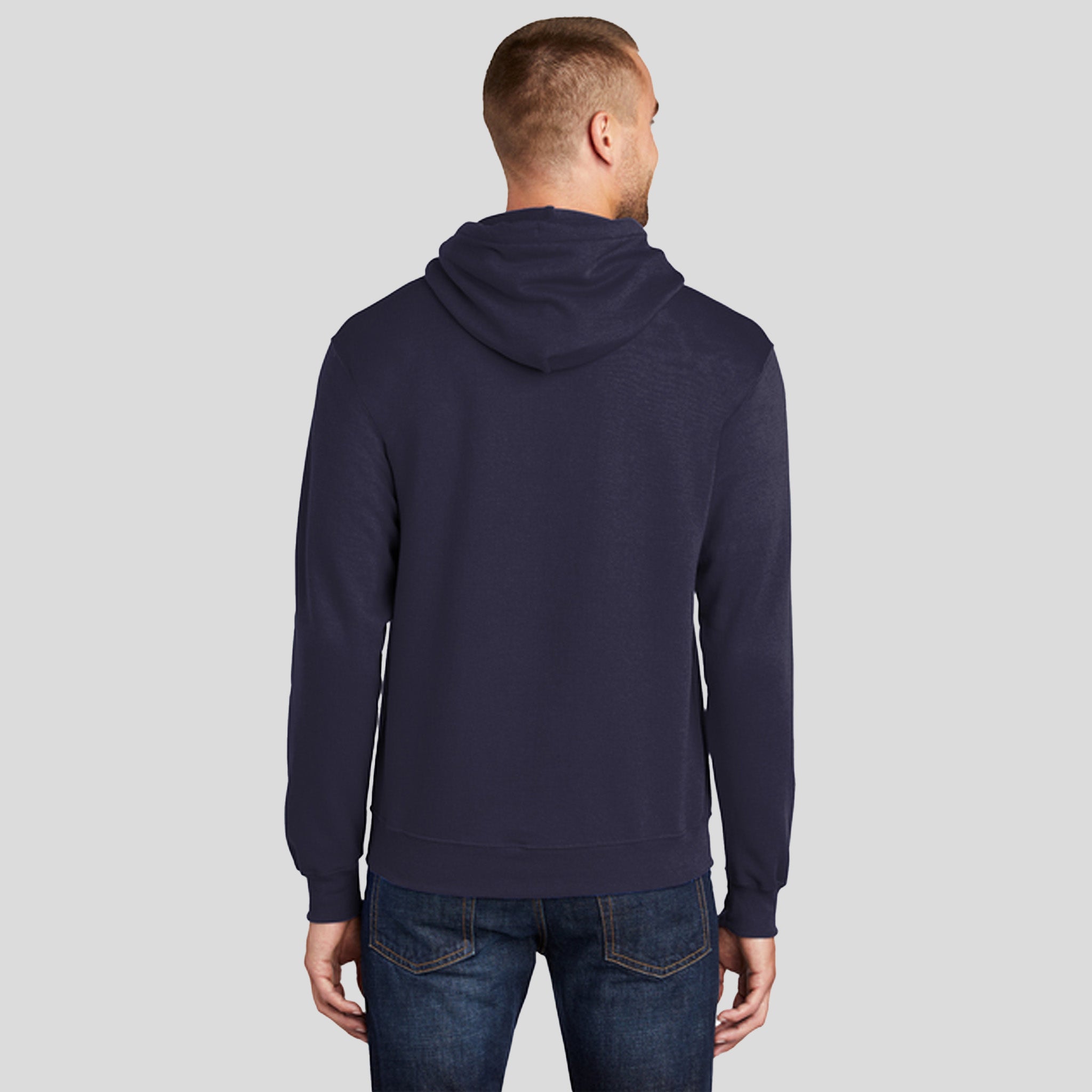 Core Fleece Pullover Hooded Sweatshirt | True Navy