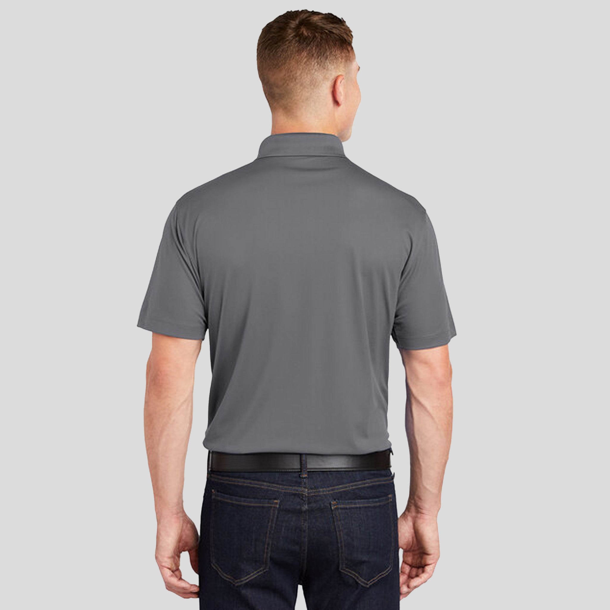 Micropique Sport-Wick® Polo | Grey Concrete