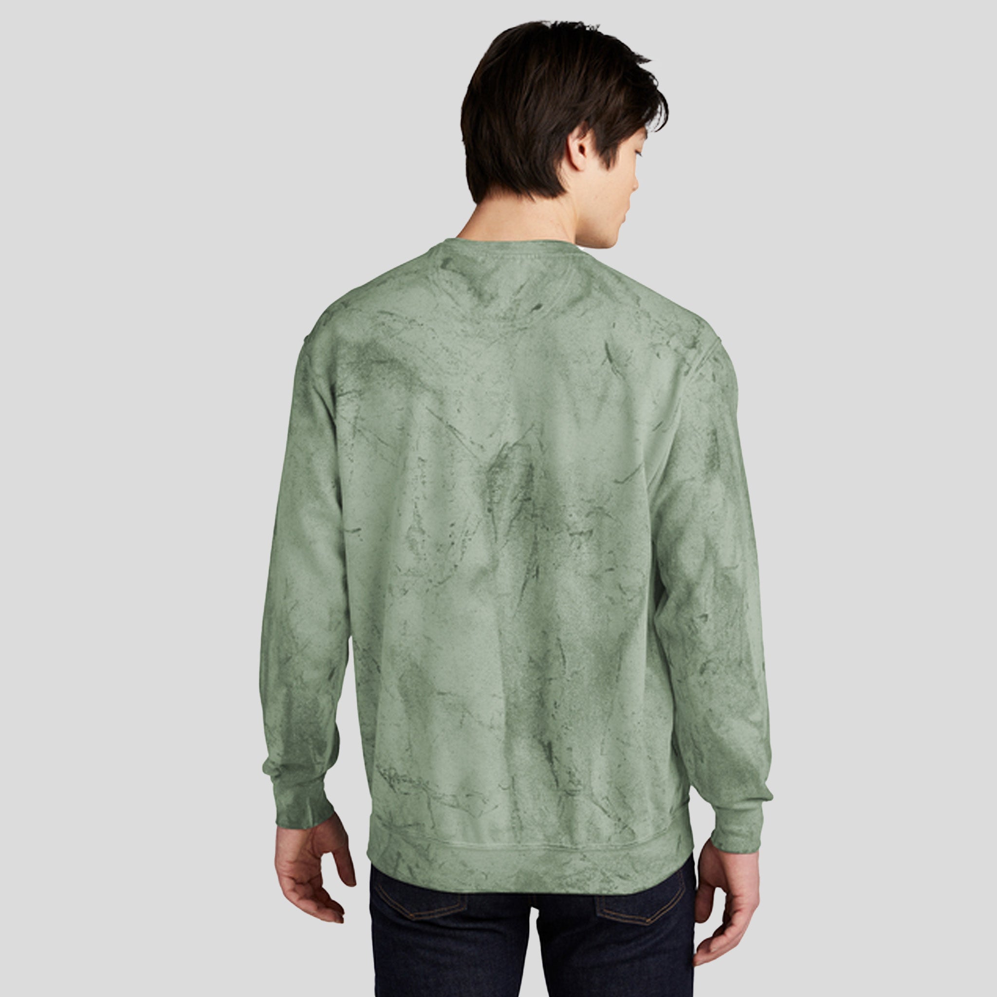 Color Blast Crewneck Sweatshirt | Fern